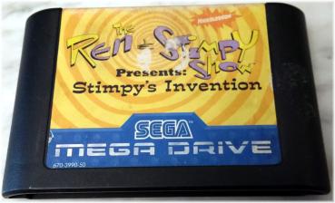 Sega Mega Drive The Ren & Stimpy Stimpy's Invention