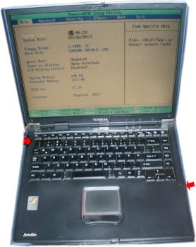 Toshiba Satellite 2430-101 Laptop | 2,53 GHz | 15 Zoll