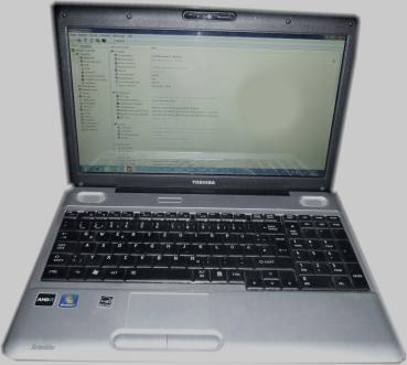 TOSHIBA Satellite L500D - 13H Notebook | AMD DualCore 2x 2.10 GHz | 15.6 "