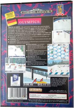 Winter Olympics - Lillehammer 94 - Sega Mega Drive Spiel