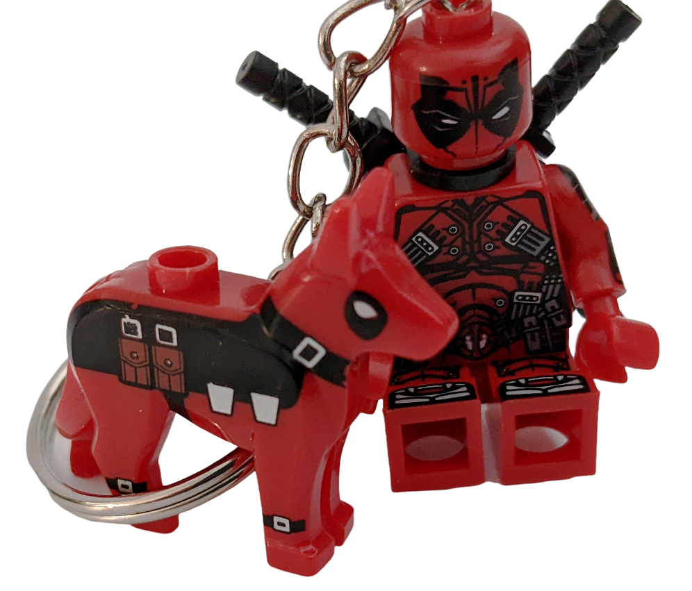 Deadpool - Face 3D Schlüsselanhänger