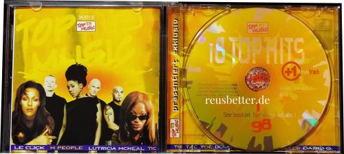 18 TOP HITS  1/ 98 + Bonustrack ✰ Musik CD ✰ Top 13 Music ✰