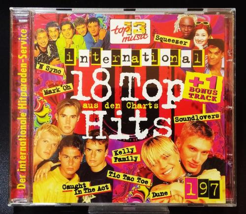 18 TOP HITS  1/97 + Bonustrack ✰The International Chartservice Musik CD ✰ Top 13 Music ✰