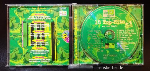18 TOP HITS  4/97 + Bonustrack ✰The International Chartservice Musik CD ✰ Top 13 Music ✰