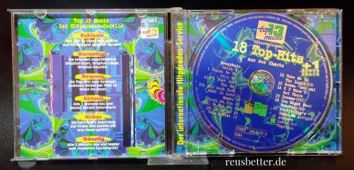 18 TOP HITS 6/97 + Bonustrack ✰The International Chartservice Musik CD ✰ Top 13 Music ✰