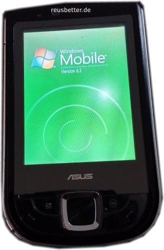 ASUS P565 Smartphone 〄 Windows Mobile 〄 WLAN 802.11b/​g, Bluetooth 〄 Simlock Frei