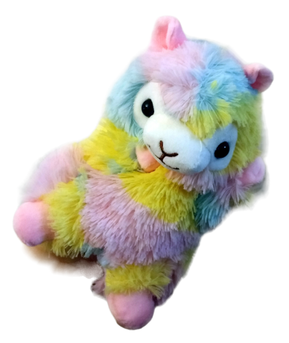 Alpaca Handspieltier Rainbow シ Plüsch Handpuppe Alpaka