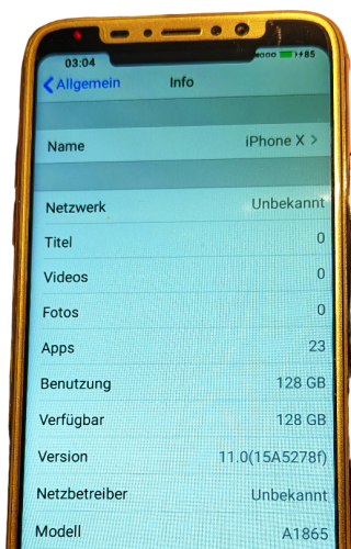 Apple iPhone X ☑ Mode. A1865 ☑ Sand ☑ ios 11 ☑ 256GB ☑ HD Display