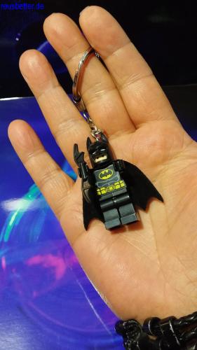 Batman LOZ Schlüsselanhänger | Lego Styl | 2 Teilig