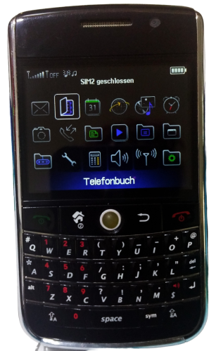 BlackBerry Tour 9630 Wifi Smartphone ☑️ Dual SIM ☑️ 3.2 MP ☑️ Trackball