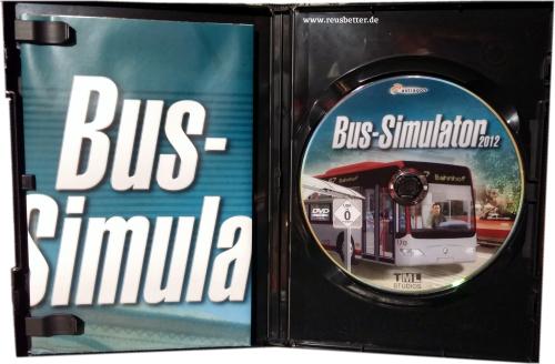 Bus-Simulator 2012 PC Spiel DVD Box