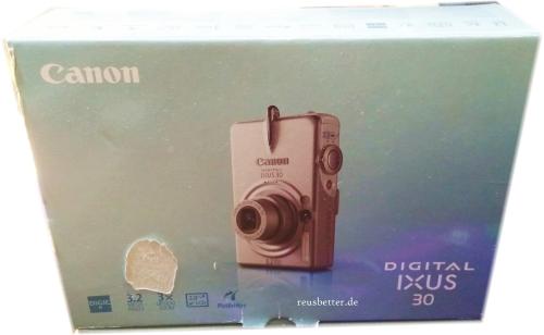 Canon Digital IXUS 30 Digitalkamera | 2.0 LCD | 3.2 MP | in OVP Silber