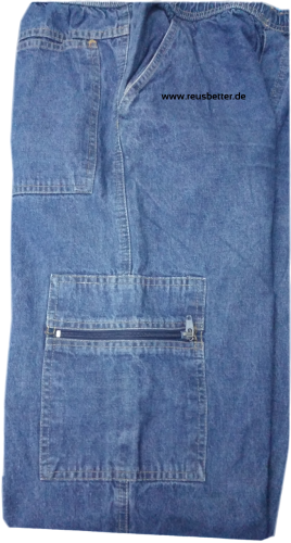 Kinderjeans Cargohose für Jungen von XIO Größe 164