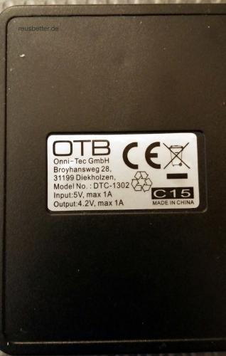 Casio NP 20 | OTB DTC - 1302 Akkuladestation