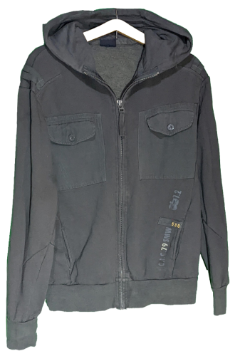 Herren Casual Jacke - Kapuzensweatjacke Southern Menswear - Oliv 52