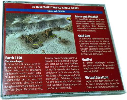 Computer Bild Spiele Ausgabe 6/2002 ☑️ Earth 2150 The Moon Project