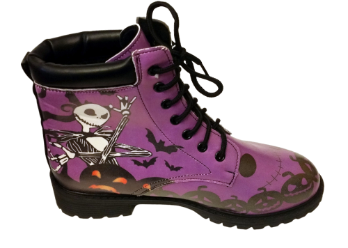 Unisex Boots Nightmare Before Christmas Jack Skellington  Lila  39