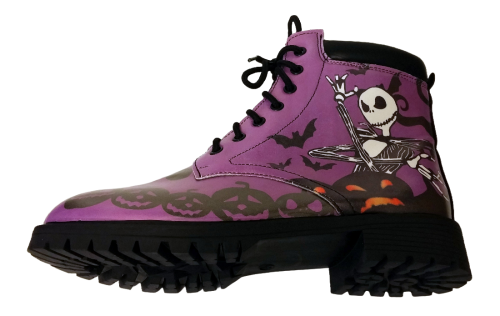 Unisex Boots Nightmare Before Christmas Jack Skellington  Lila  39