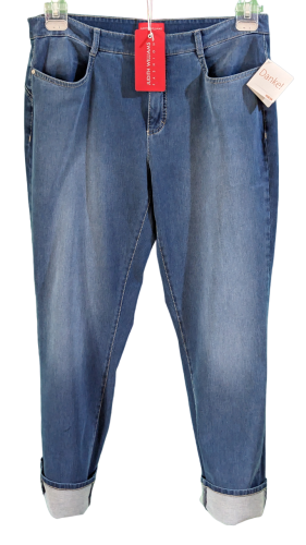 Damen Jeans | Slim Fit Stone Wash Blau | Judith Williams Fashion | Größe EU 44