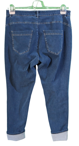 Damen Jeans | Slim Fit Stone Wash Blau | Judith Williams Fashion | Größe EU 44