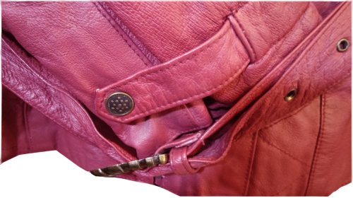 Damen Lederjacke ✰  Vintage ✰  80er NDW ✰ Burgundy