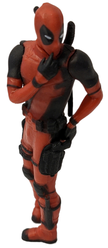 Deadpool Deko Figur Kantensitzer | Desktop Figur stehend - mit Box