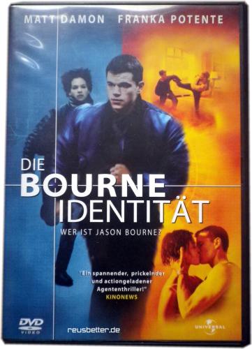 Die Bourne Identität - Teil 1 - Matt Damon DVD Movie