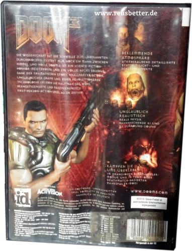 Doom 3 - uncut PC ☑️ DVD Box ☑️ Computerspiel ☑️ USK 18