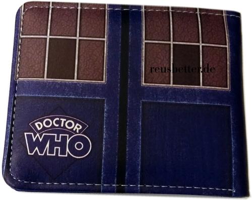 Doctor Who Tardis Police Box | Motiv Portemonnaie | Klappbar | PVC