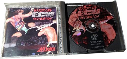 ECW HARDCORE REVOLUTION SEGA Dreamcast Spiel