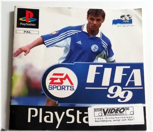 FIFA 99 〄 PlayStation®1 Spiel PS1/PS2 〄 EA SPORT