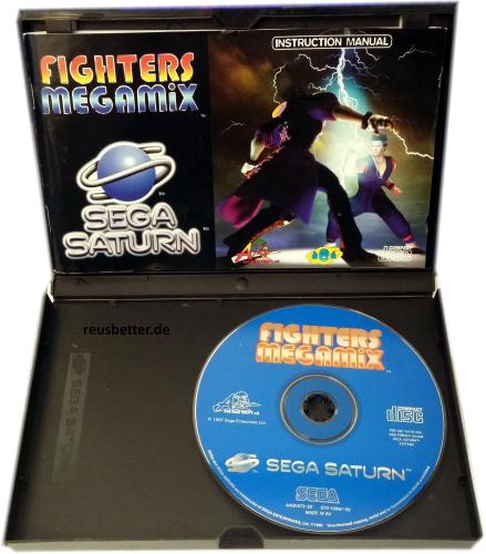 Fighters Megamix Sega Saturn | CiB OVP mit Anleitung RAR