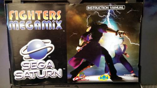 Fighters Megamix Sega Saturn | CiB OVP mit Anleitung RAR