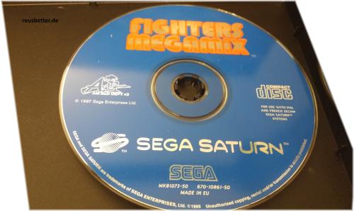 Fighters Megamix Sega Saturn | CiB OVP mit Anleitung RAR