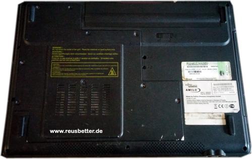 Fujitsu-Siemens Amilo M6450G - M40EIO Laptop Defekt Bastler Gerät