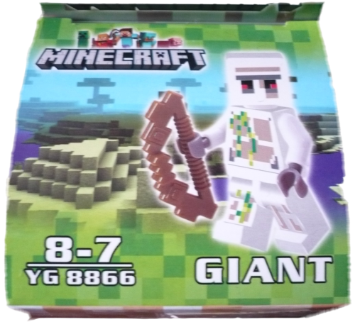 Schlüsselanhänger Minecraft Motiv Set シ  Golem シ  Sammel Box Set
