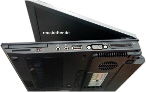 HP Compaq 2510p Kompaktes UMTS-Notebook | Intel Core 2 Duo U7600 ULV (1,2 GHz)  Bastler/ Recycling Gerät