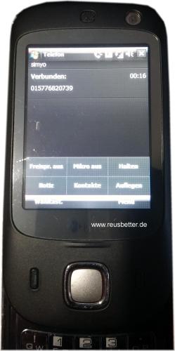 HTC Touch Dual Mod: NIKI100 Smartphone ☢ Windows Phone ☢ 2.0 MP ☢  2.6 Zoll