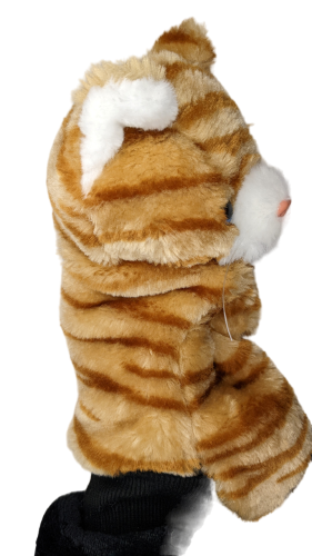 Tiegerkatze Handspieltier シ Handpuppe シ Webpelz Katze Handpuppe