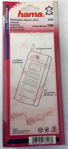 Motorola T280 ☑️ Echt Leder Handy Tasche ☑️ Hama