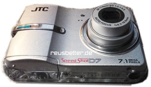 JTC Digitalkamera SpeedShot D7 ☑️ 7.1 MP ☑️ 2,5 Zoll ☑️ SD Karte