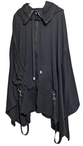 KILLSTAR - Damen Kapuzenmantel - Poncho- Lightworks Cloak L XXL