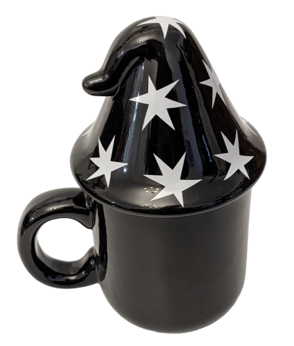 Killstar Good Witch Tee - Kaffeetasse - Pott mit Hexenhut und Deckel
