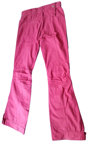 Kinder Cargohose Jeans シ für Mädchen シ Pink シ Größe 158 シ von Lamici