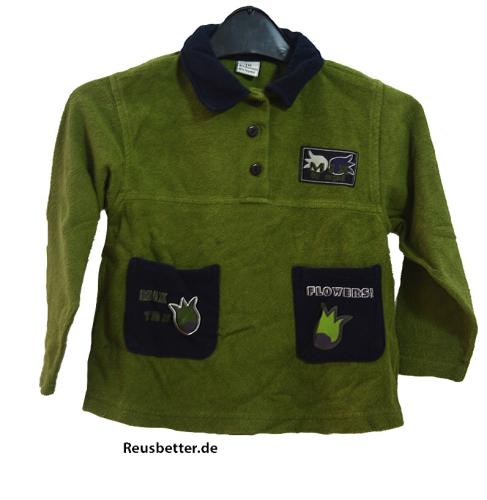 Kinder Langarmshirt Olivgrün Longsleeve Mix it up