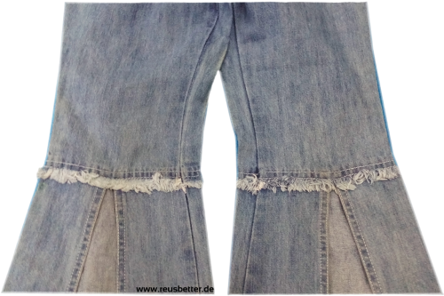 Kinderjeans Palazzohose Mädchen ✿ Ausgefallene Jeans 134 ✿ von Youngster