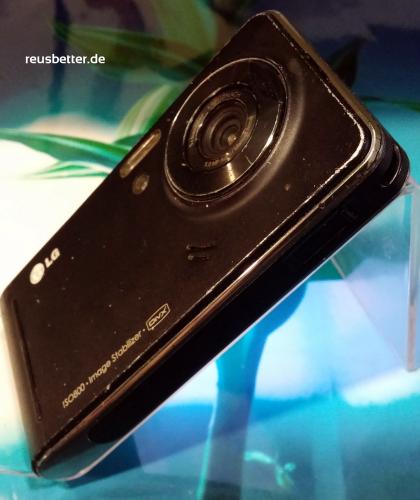 LG Viewty KU990 Smartphone | 5.0 MP | 3 Zoll | 3G | schwarz - silber  | Simlock Frei