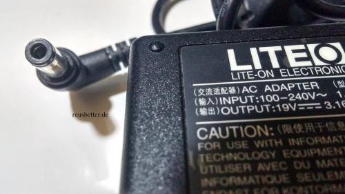 LITEON AC Adapter PA-1600-01 Notebook Netzteil ☑️ 19V - 3,16A