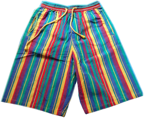 Kindershort Schlupfshorts bunt gestreift Lego Größe 128