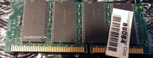 MICRON MT8LSDT864HG-662B3 | 512MB -PC133 für Comaq | Notebook Speicher RAM